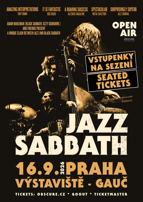 JAZZ SABBATH - Praha (VSTUPENKY NA SEZENÍ) ...