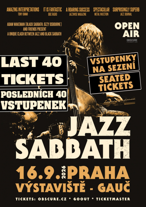 JAZZ SABBATH - Praha (VSTUPENKY NA SEZENÍ)