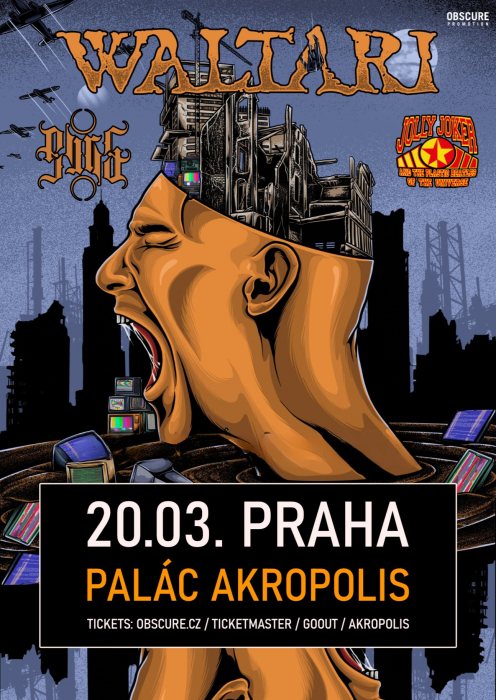 WALTARI, PVRS, JOLLY JOKER and the P.B.U.  - Praha