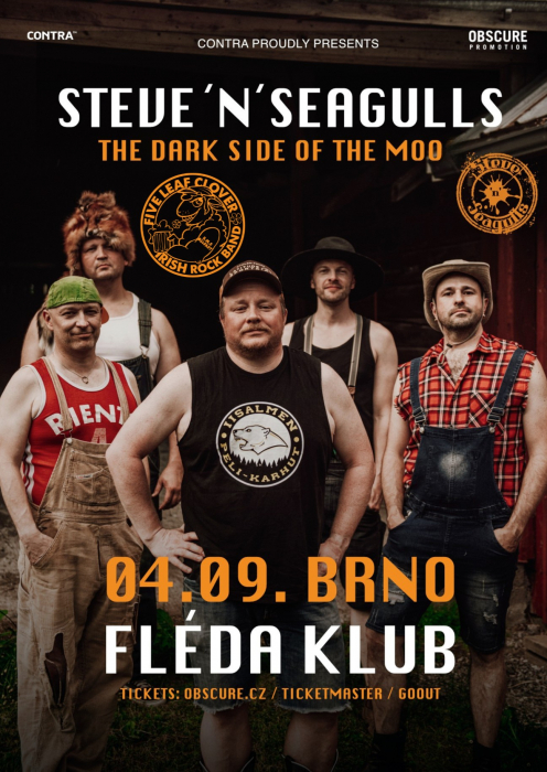 STEVE´N´SEAGULLS, FIVE LEAF CLOVER - Brno