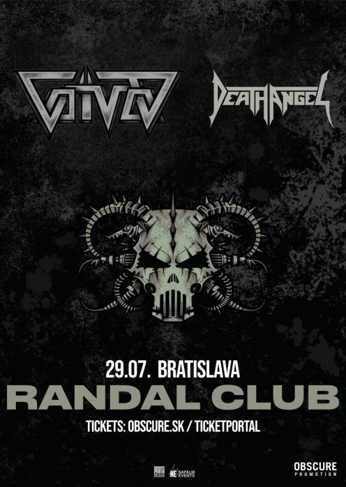 VOIVOD, DEATH ANGEL - Bratislava