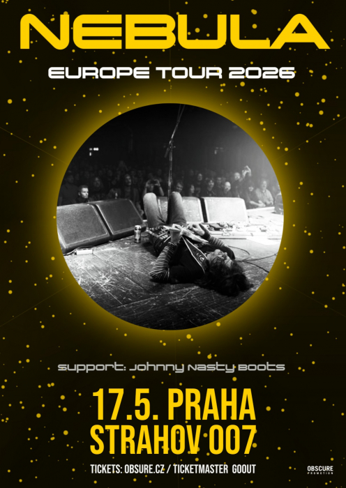 NEBULA, JOHNNY NASTY BOOTS - Praha