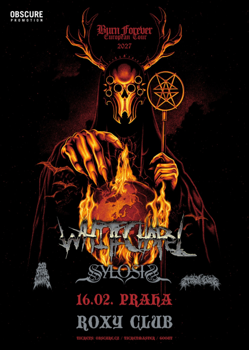WHITECHAPEL, SYLOSIS, 200 STAB WOUNDS, TRIBAL GAZE - Praha