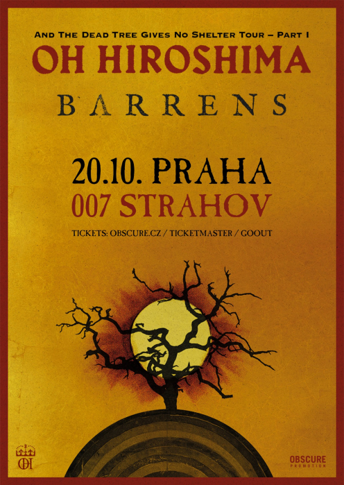 OH HIROSHIMA, BARRENS - Praha