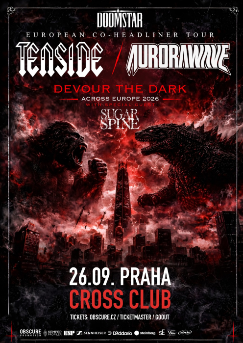 TENSIDE, AURORAWAVE, SUGAR SPINE - Praha