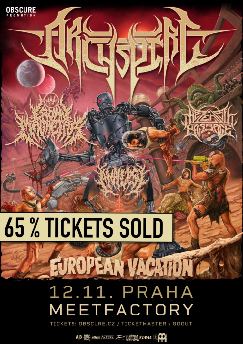 ARCHSPIRE, CROWN MAGNETAR, THE ZENITH PASSAGE, ANALEPSY - Praha