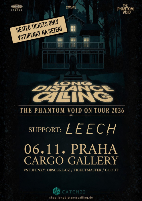 LONG DISTANCE CALLING, LEECH - Praha