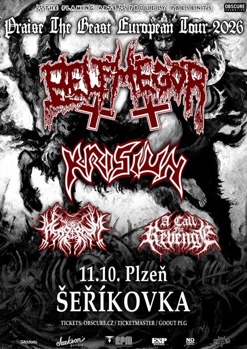 BELPHEGOR, KRISIUN, ASAGRAUM, A CALL FOR REVENGE - Plzeň