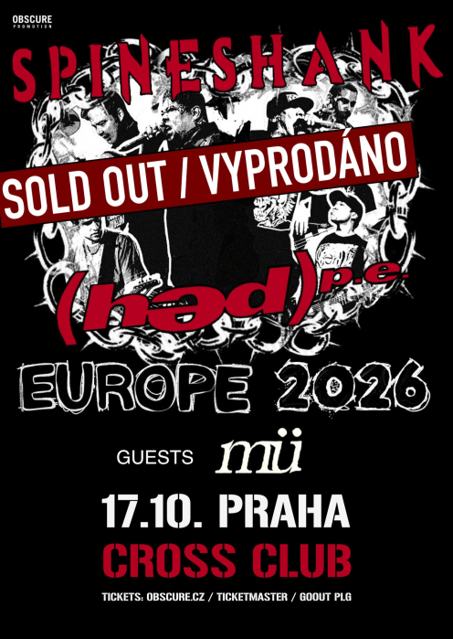 SPINESHANK, HED PE, MÜ - Praha