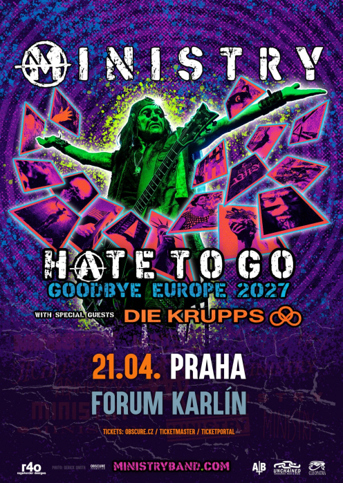 MINISTRY, DIE KRUPPS - Praha