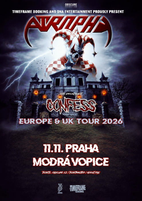 ATROPHY, CONFESS - Praha