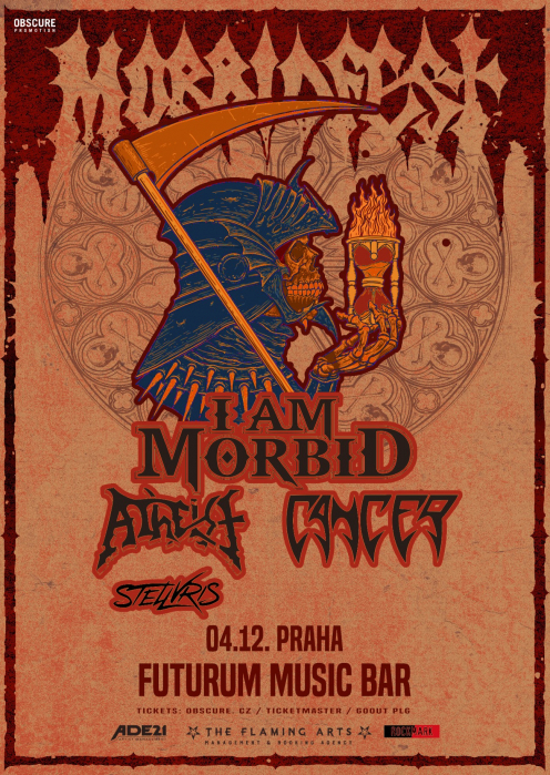 MORBIDFEST 2026: I'M MORBID, ATHEIST, CANCER, STELLVRIS - Praha