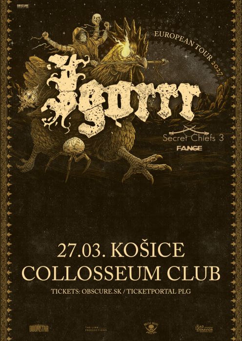 IGORRR, SECRET CHIEFS 3, FANGE - Košice
