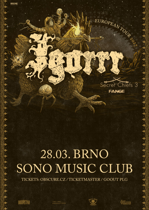 IGORRR, SECRET CHIEFS 3, FANGE - Brno