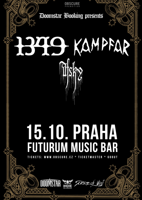1349, KAMPFAR, AFSKY - Praha