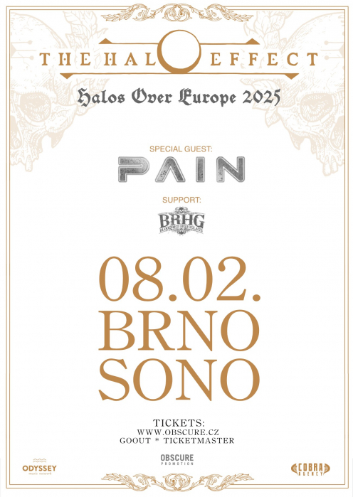 THE HALO EFFECT, PAIN, BLOODRED HOURGLASS - Brno ...