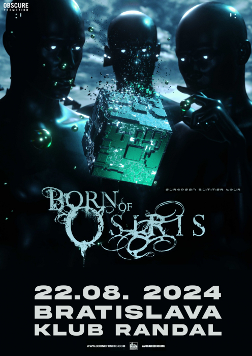 BORN OF OSIRIS, support - Bratislava