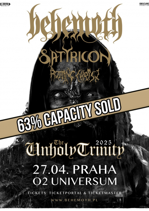 BEHEMOTH, SATYRICON, ROTTING CHRIST - Praha