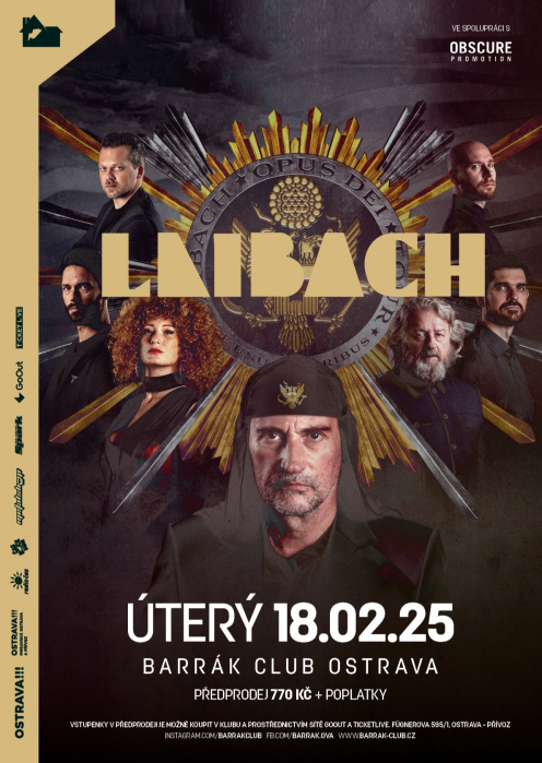 LAIBACH - Opus Dei Tour - Ostrava