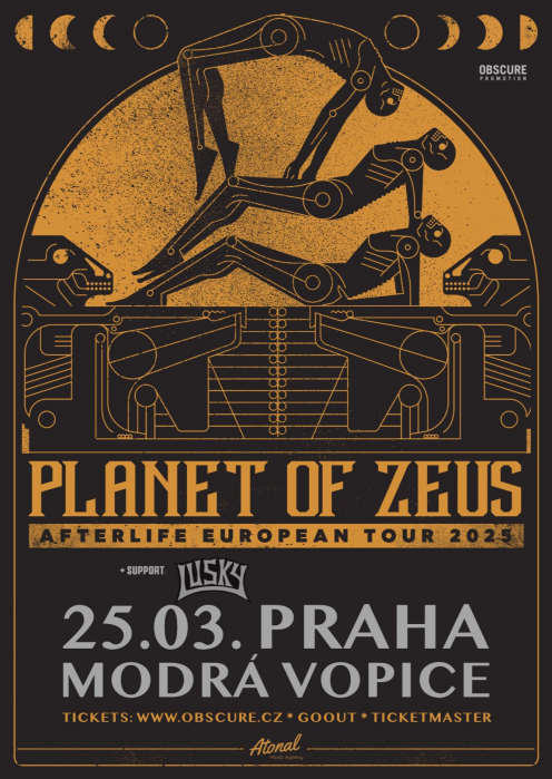 PLANET OF ZEUS, LUSKY - Praha