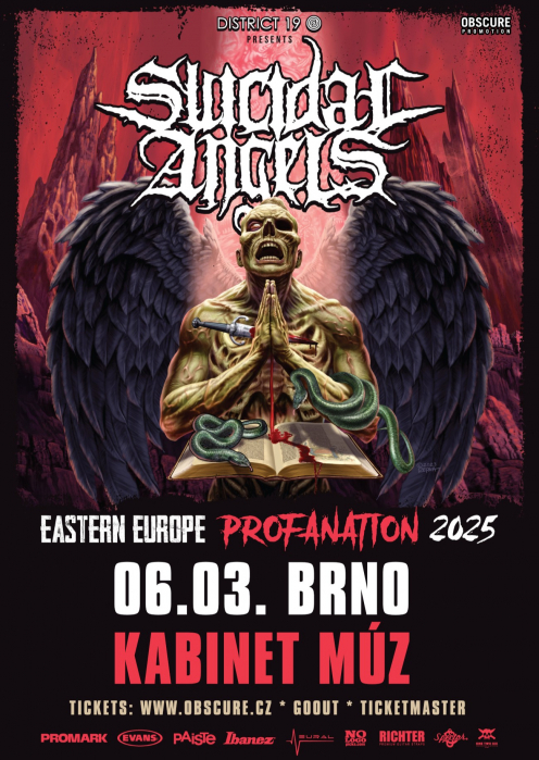 SUICIDAL ANGELS, special guest - Brno