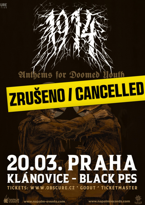 1914, KATLA - Praha - ZRUŠENO / CANCELLED