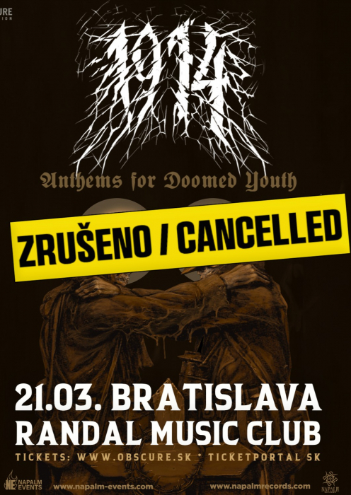 1914, KATLA - Bratislava - ZRUŠENO / CANCELLED