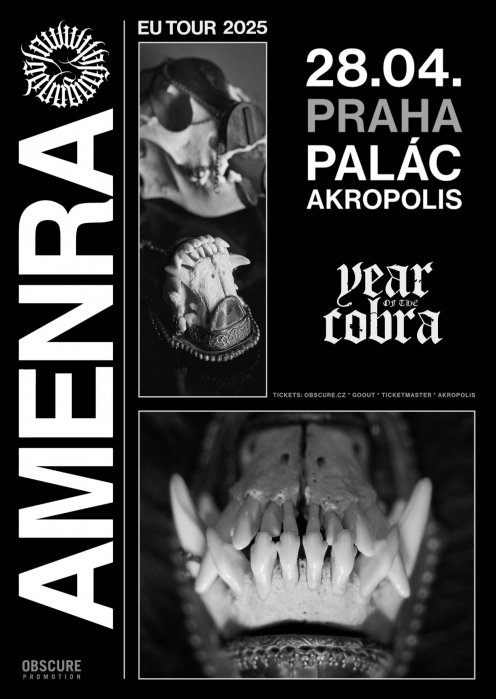 AMENRA, YEAR OF THE COBRA - Praha