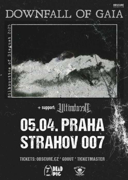 DOWNFALL OF GAIA, ULTIMA NECAT - Praha