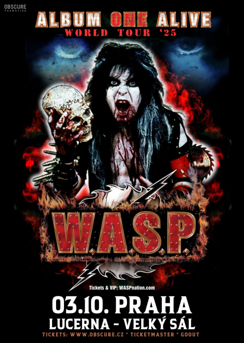 W.A.S.P. “Album One Alive 2025” - Praha