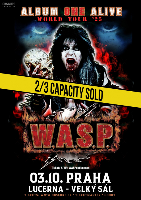 W.A.S.P. “Album One Alive 2025” - Praha