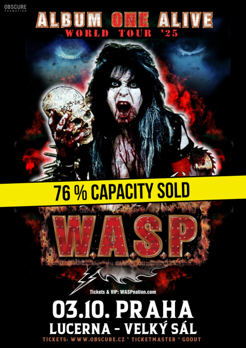 W.A.S.P. “Album One Alive 2025” - Praha