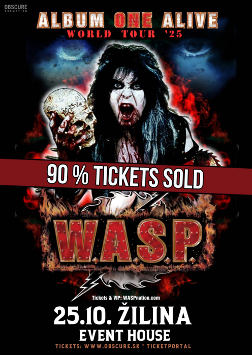 W.A.S.P. “Album One Alive 2025” - Žilina