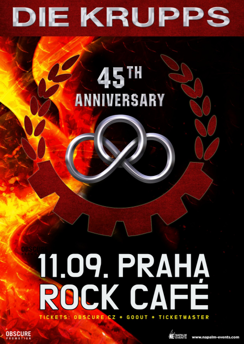 DIE KRUPPS - 45th Anniversary - Praha