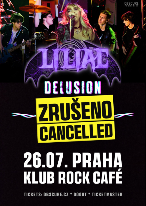 LILIAC - Praha - ZRUŠENO / CANCELLED