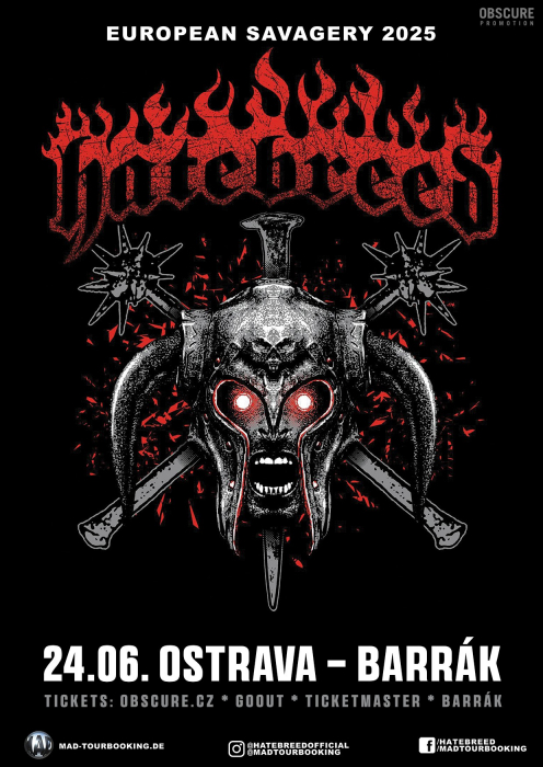 HATEBREED - Ostrava