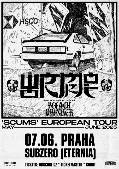 WORMROT, BLEACHDRINKER - Praha