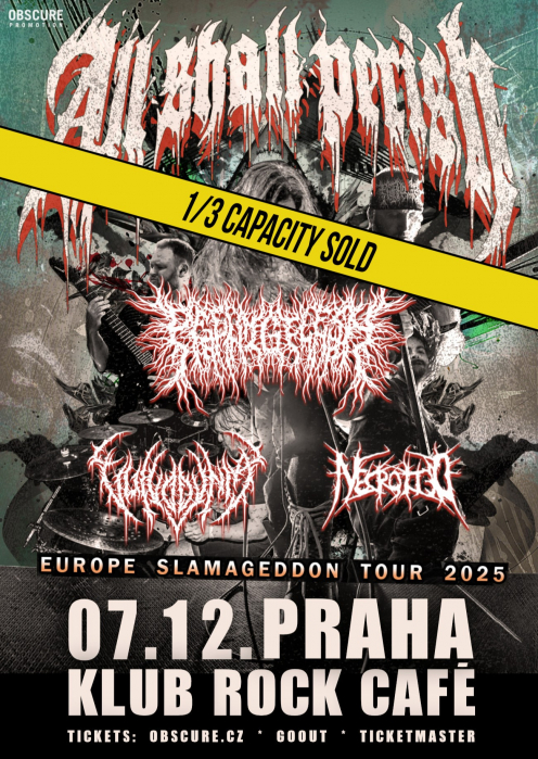 ALL SHALL PERISH, PEELING FLESH, VULVODYNIA, NECROTTED - Praha