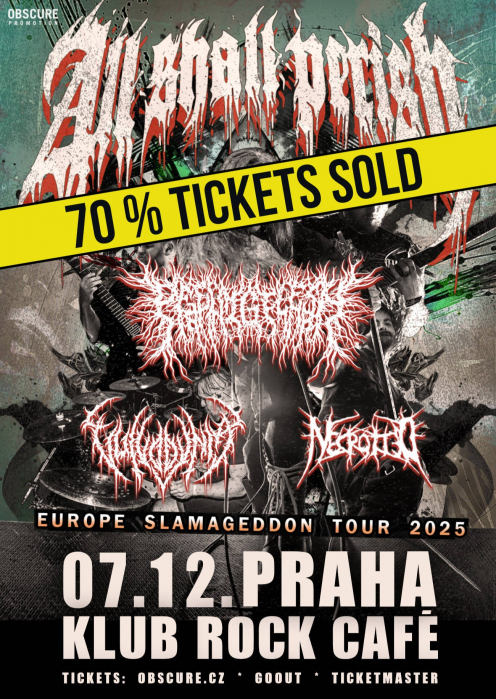 ALL SHALL PERISH, PEELING FLESH, VULVODYNIA, NECROTTED - Praha