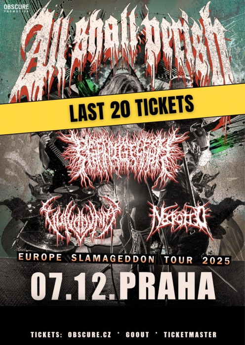 ALL SHALL PERISH, PEELING FLESH, VULVODYNIA, NECROTTED - Praha