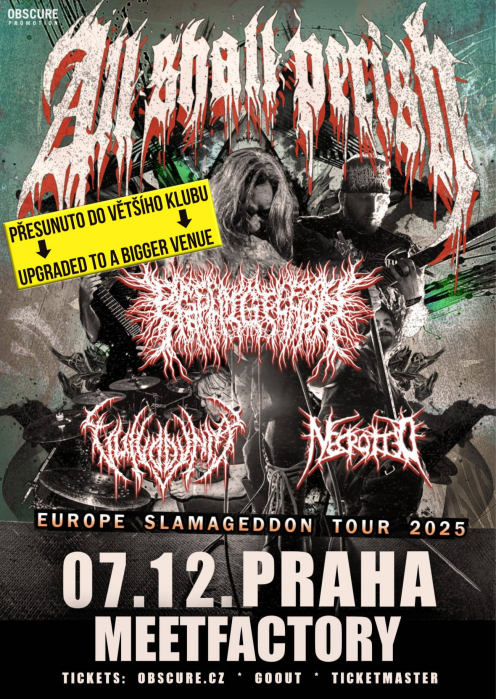 ALL SHALL PERISH, PEELING FLESH, VULVODYNIA, NECROTTED - Praha