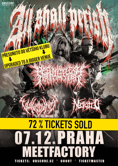 ALL SHALL PERISH, PEELING FLESH, VULVODYNIA, NECROTTED - Praha