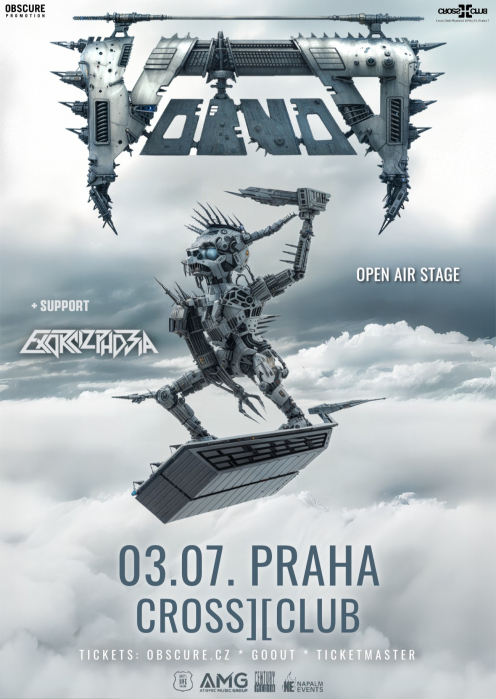 VOIVOD,  EXORCIZPHOBIA - open air - Praha