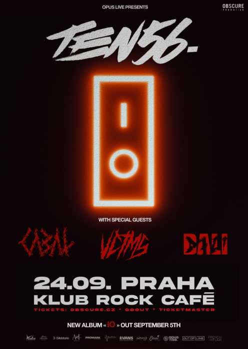TEN56, CABAL, VCTMS, THE DALI THUNDERING CONCEPT - Praha