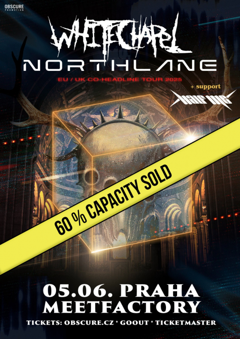 WHITECHAPEL, NORTHLANE, HALF ME - Praha