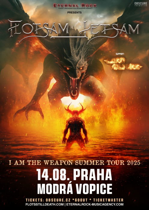 FLOTSAM AND JETSAM, LORD VOLTURE - Praha
