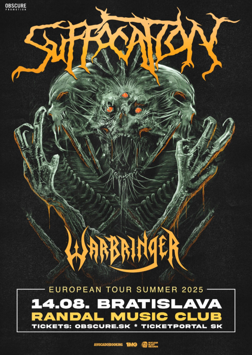 SUFFOCATION, WARBRINGER - Bratislava