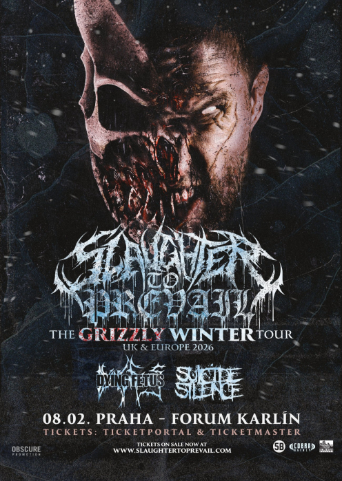 SLAUGHTER TO PREVAIL, DYING FETUS, SUICIDE SILENCE - Praha
