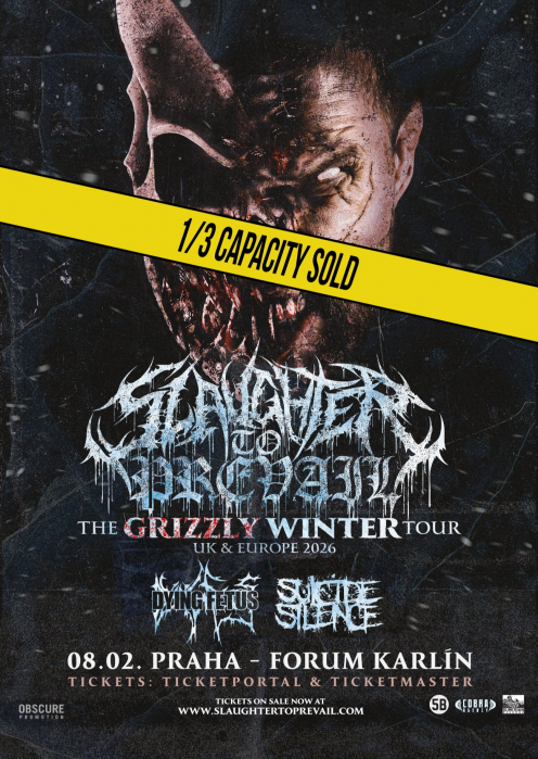 SLAUGHTER TO PREVAIL, DYING FETUS, SUICIDE SILENCE - Praha