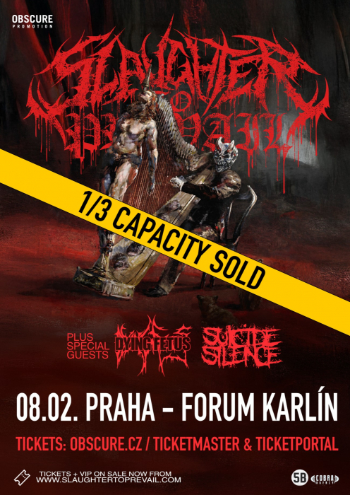 SLAUGHTER TO PREVAIL, DYING FETUS, SUICIDE SILENCE - Praha ...
